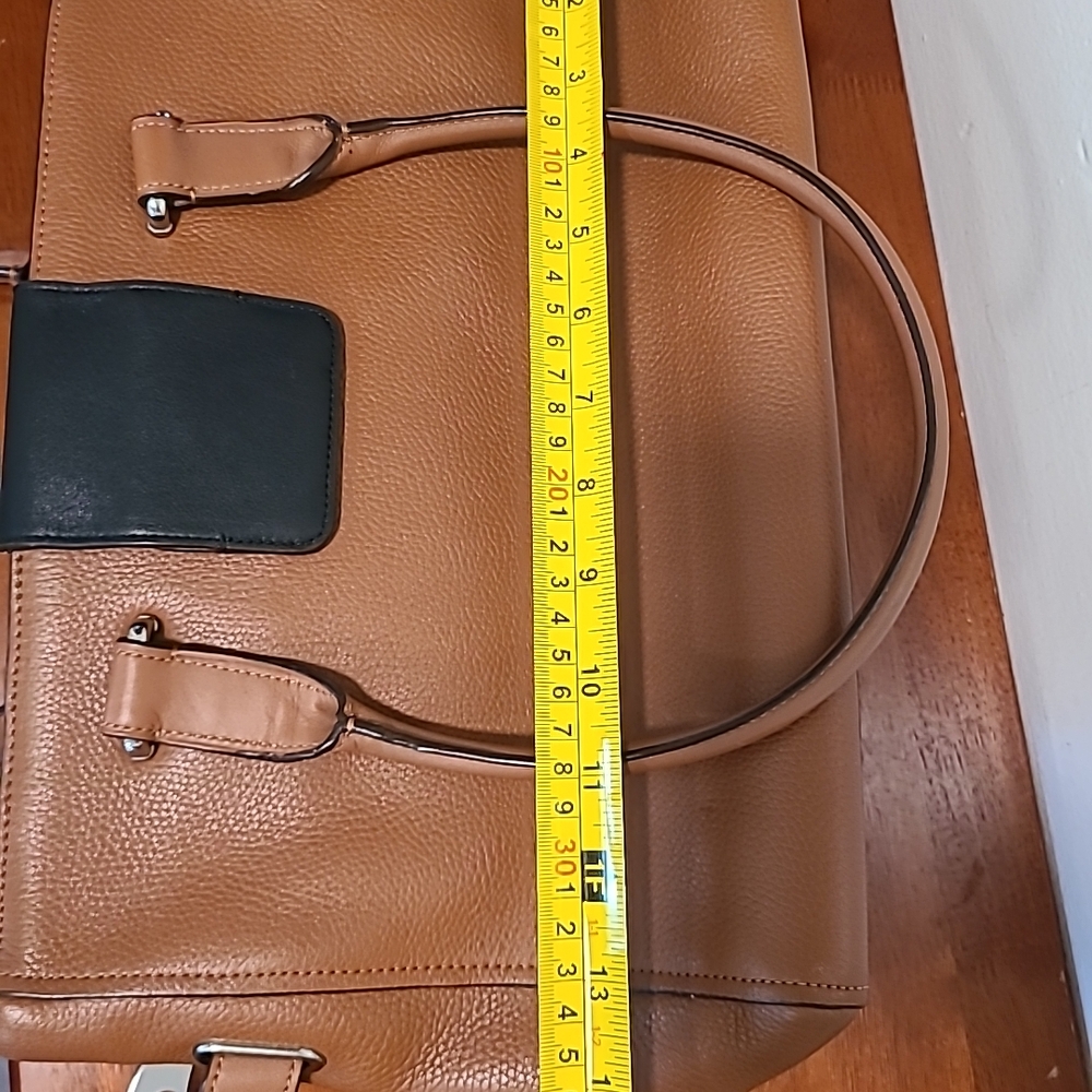 Coach Tan Leather Satchel - Picture 14 of 15